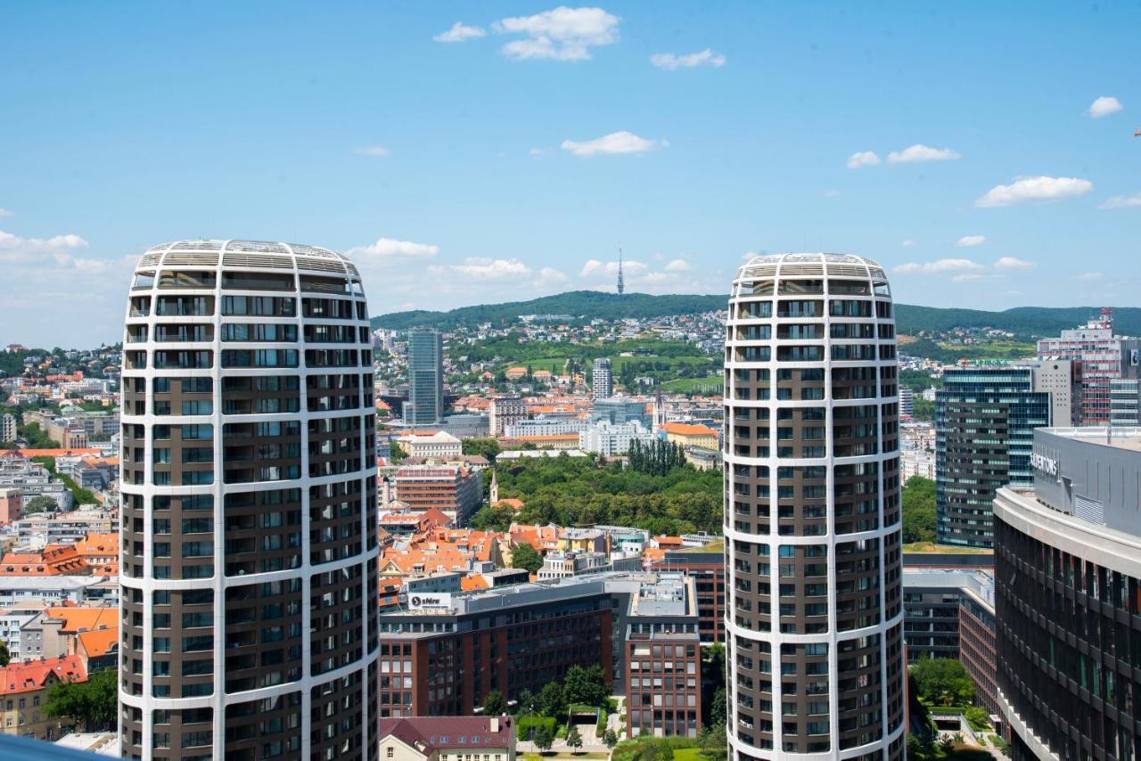 Luxury 1Bdrm On The 28Th Floor Bratislava Exterior foto