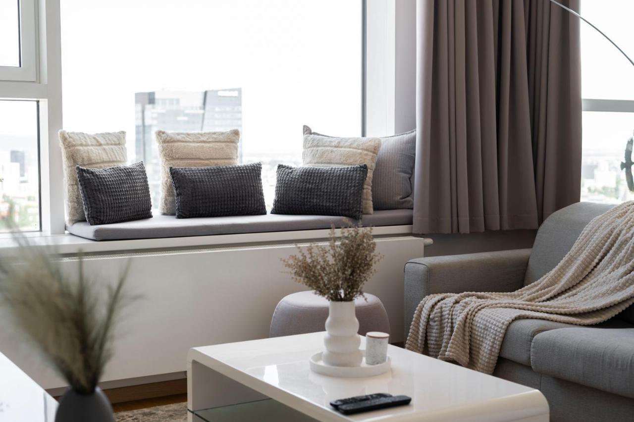 Luxury 1Bdrm On The 28Th Floor Bratislava Exterior foto