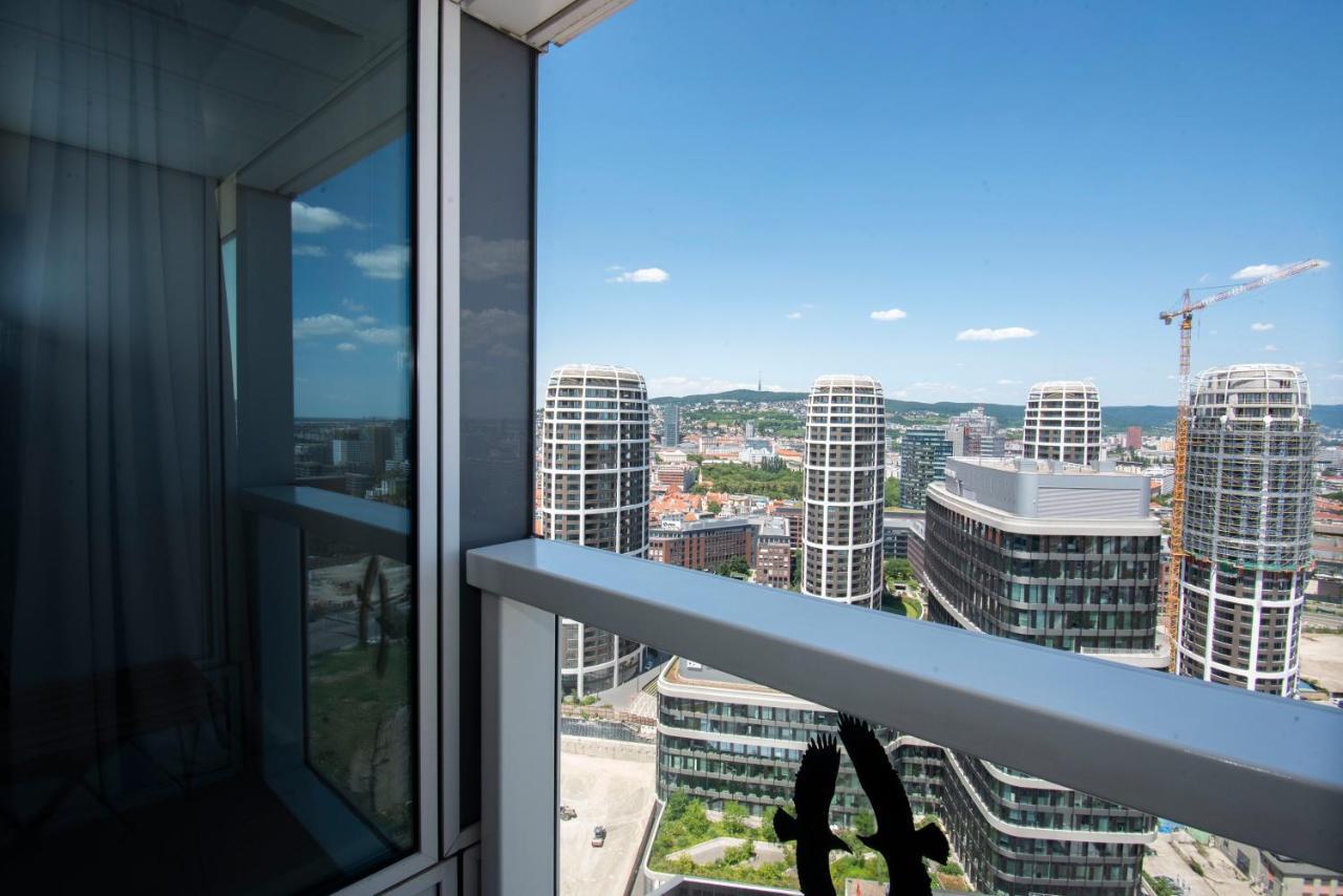 Luxury 1Bdrm On The 28Th Floor Bratislava Exterior foto